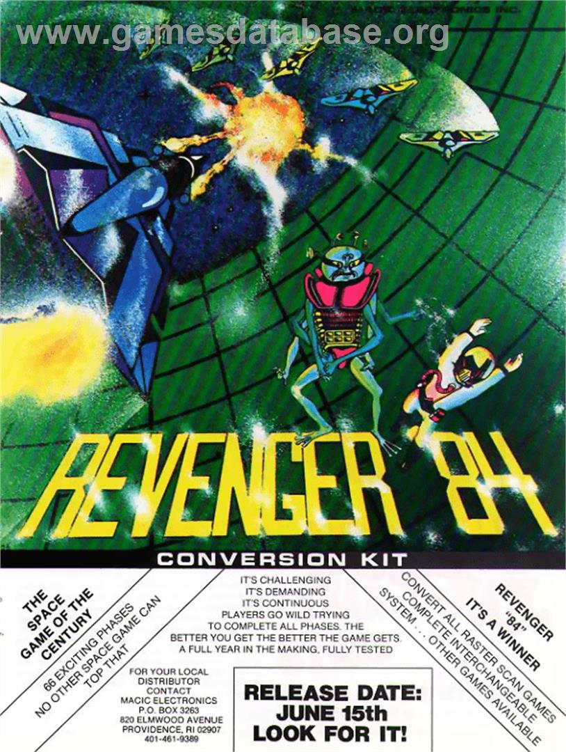 Revenger - Arcade - Artwork - Advert