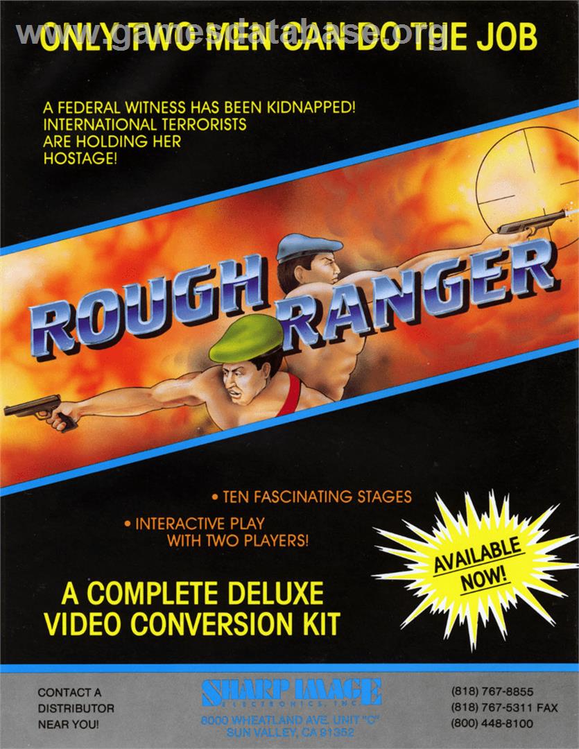 Rough Ranger - Arcade - Artwork - Advert