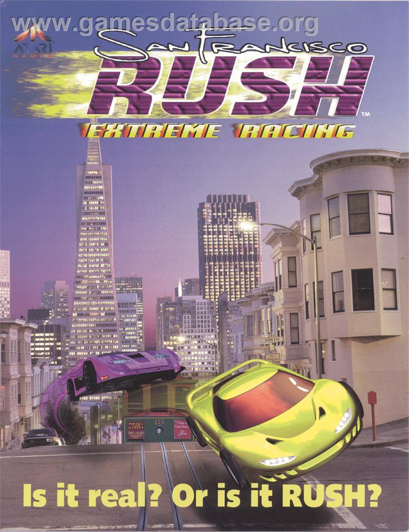 San Francisco Rush - Arcade - Artwork - Advert