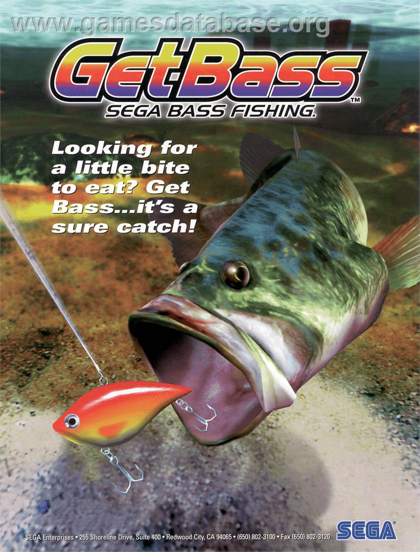 Sega Bass Fishing - Sega Dreamcast - Artwork - Advert