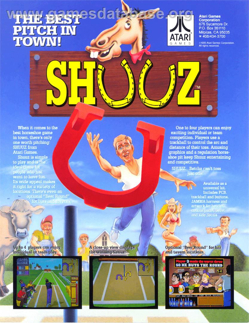 Shuuz - Arcade - Artwork - Advert