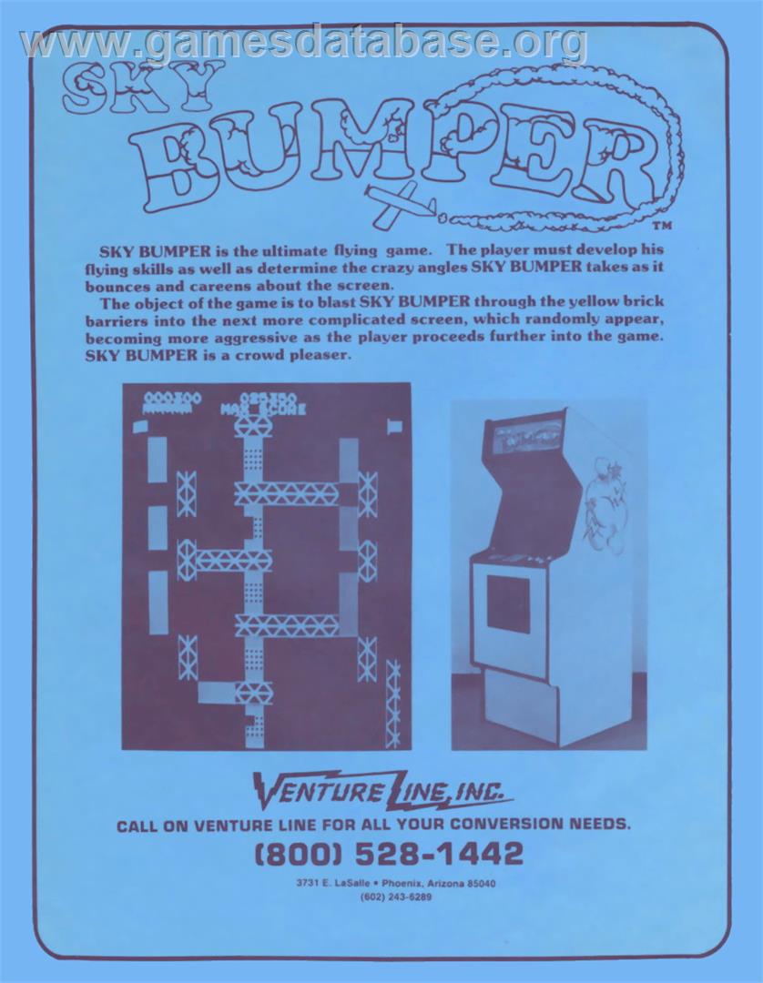 Sky Bumper - Arcade - Artwork - Advert
