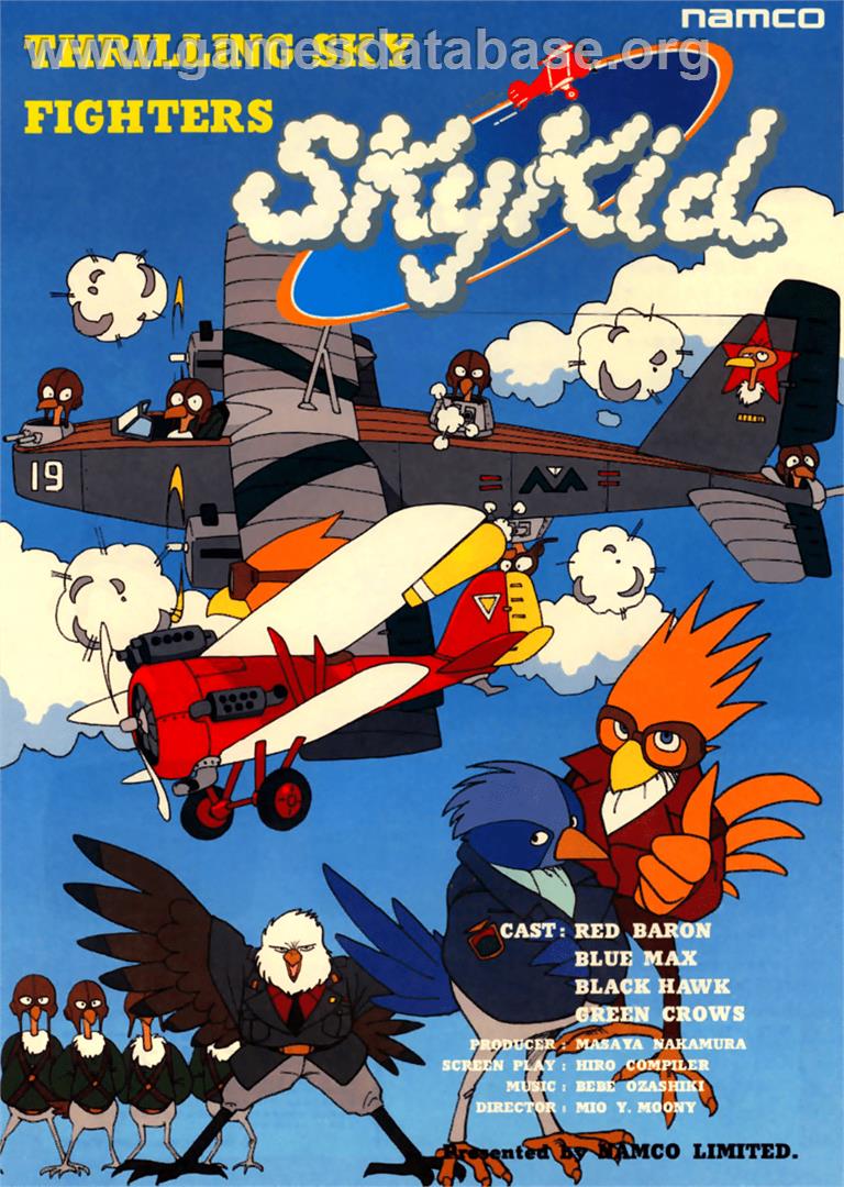 Sky Kid - Arcade - Artwork - Advert