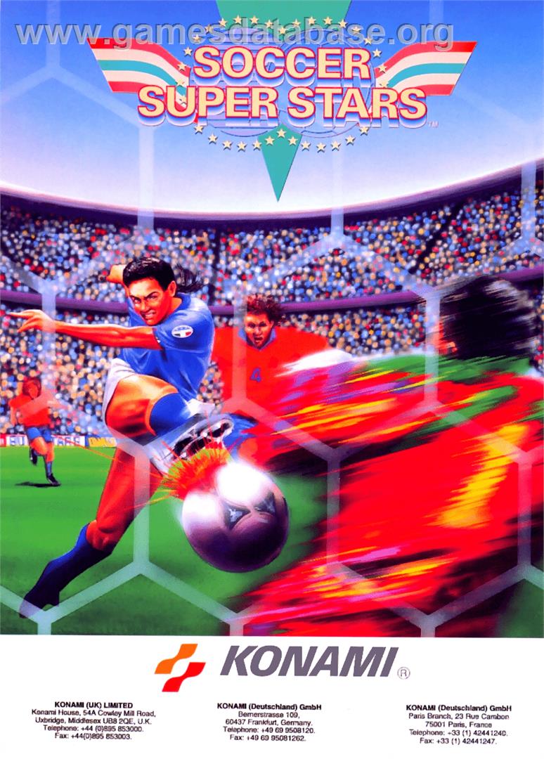 Soccer Superstars - Microsoft DOS - Artwork - Advert