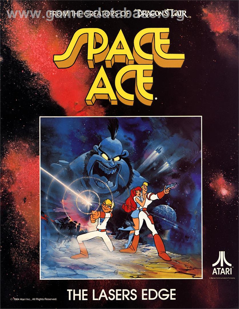 Space Ace - Atari Jaguar CD - Artwork - Advert