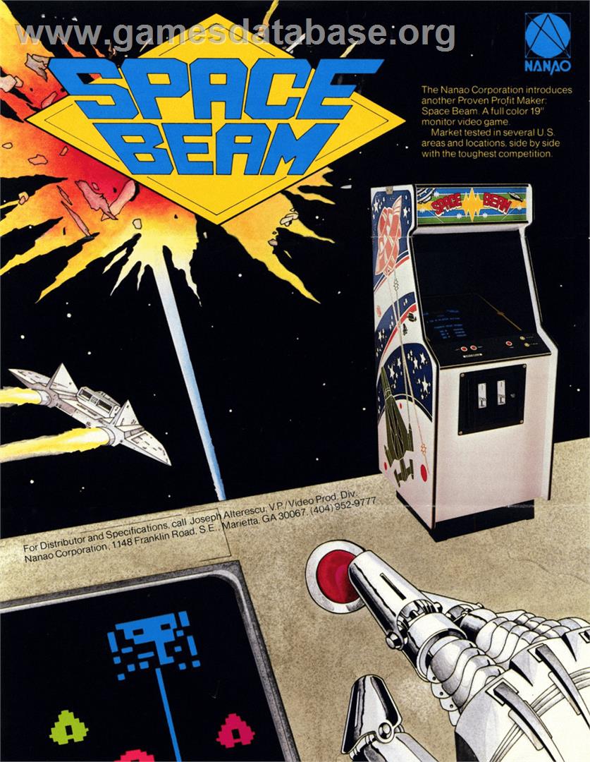 Space Beam - Arcade - Artwork - Advert