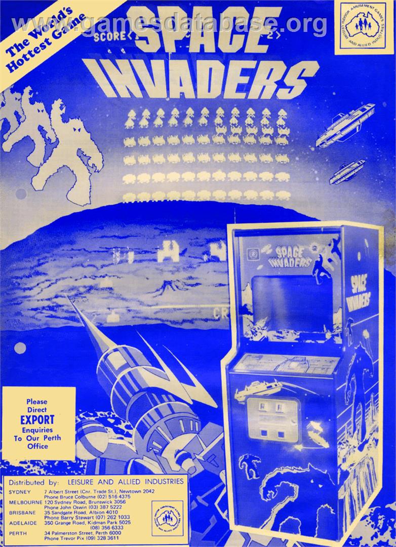 Space Invaders II - Arcade - Artwork - Advert