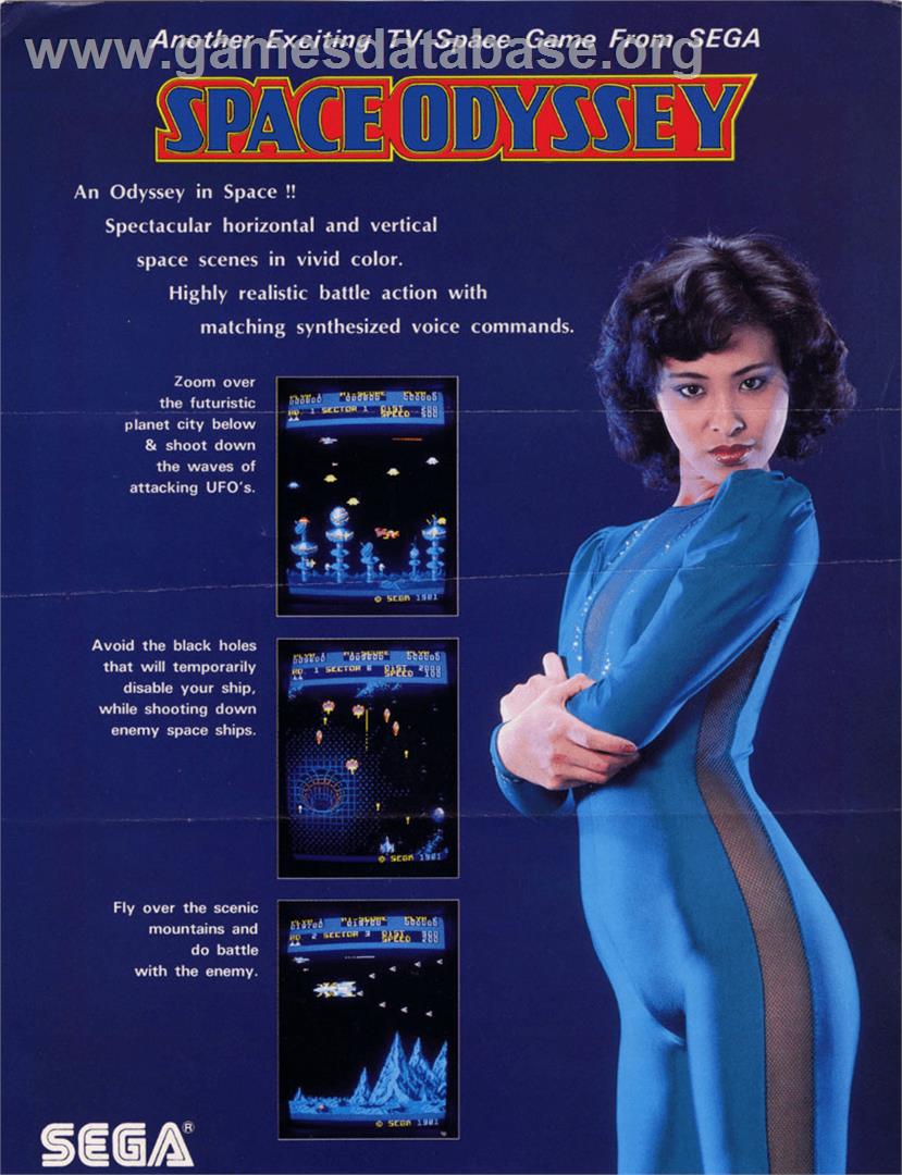 Space Odyssey - Arcade - Artwork - Advert