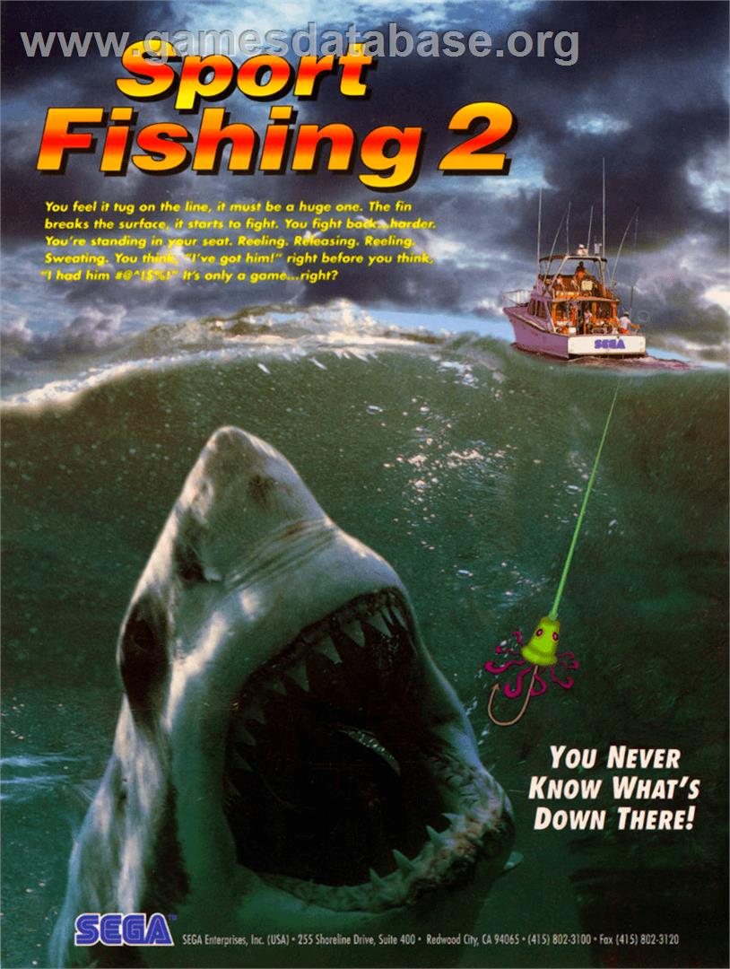 Sport Fishing 2 - Sega ST-V - Artwork - Advert