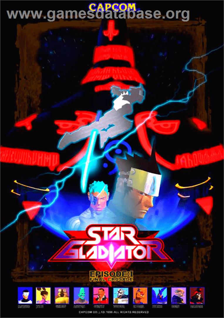 Star Gladiator - Arcade - Artwork - Advert