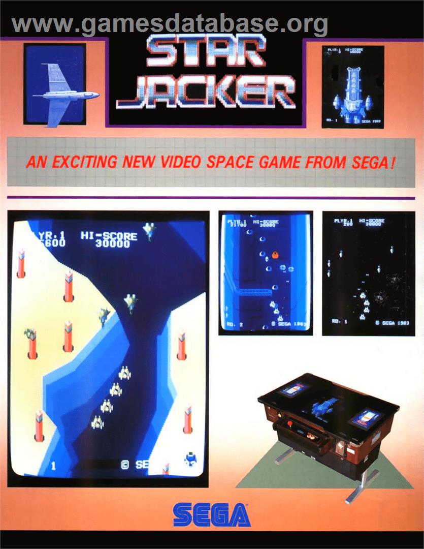 Star Jacker - Arcade - Artwork - Advert