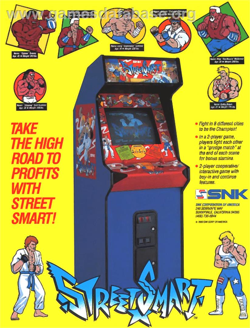 Street Smart - Sega Nomad - Artwork - Advert
