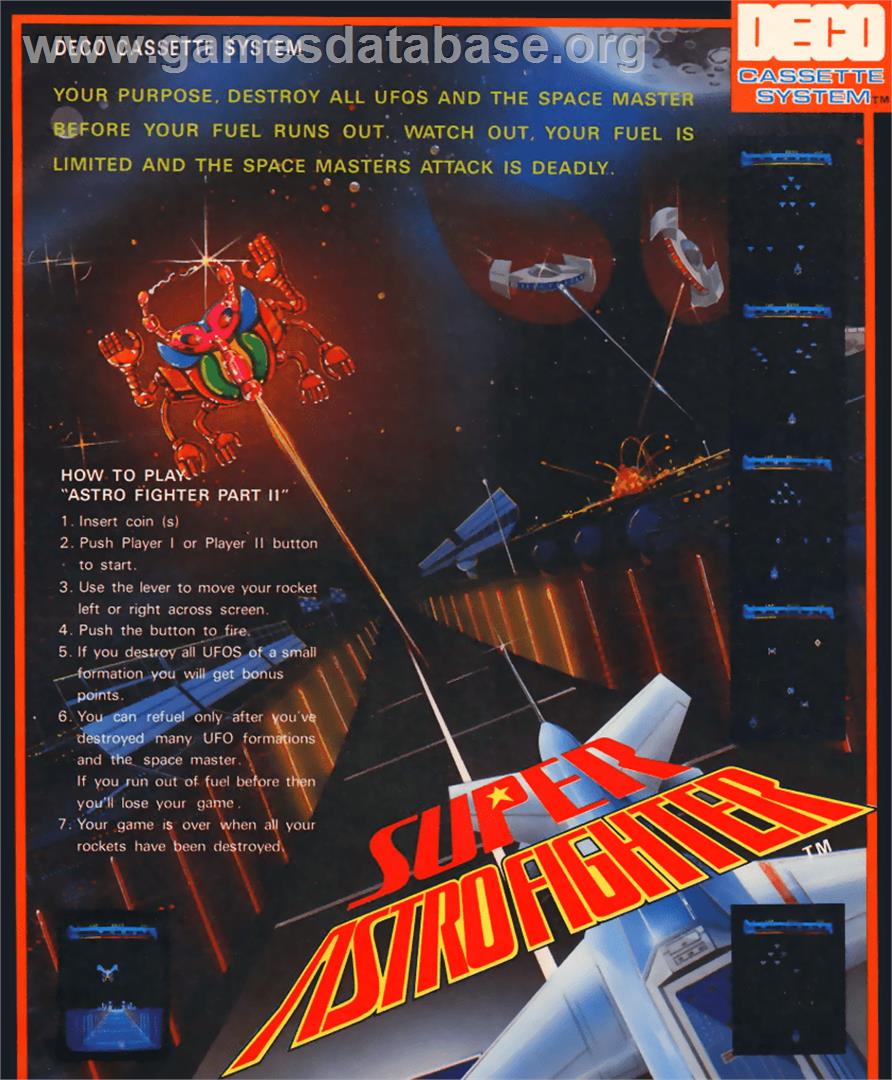 Super Astro Fighter - Arcade - Artwork - Advert