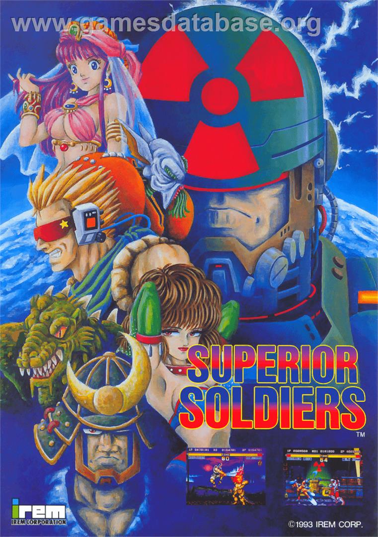 Superior Soldiers - Arcade - Artwork - Advert