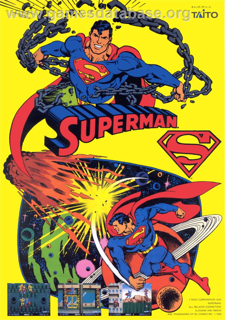 Superman - Arcade - Artwork - Advert