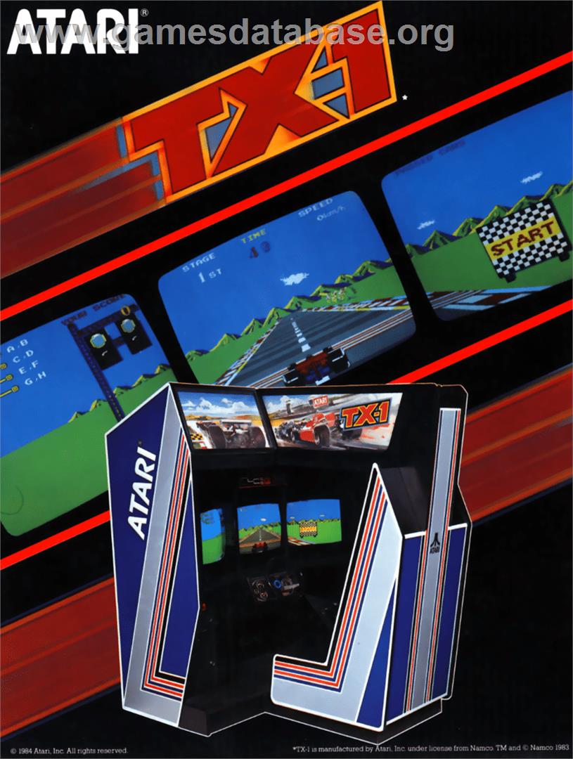 TX-1 - Arcade - Artwork - Advert