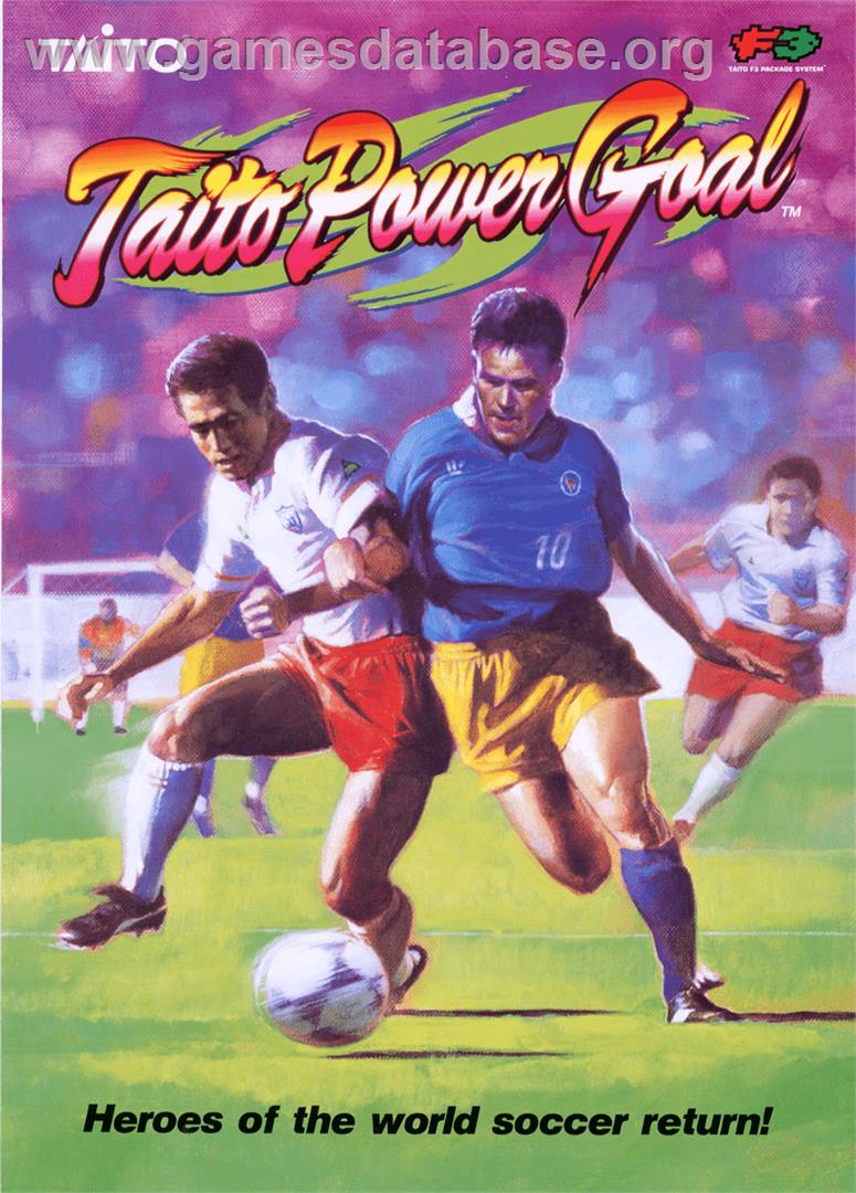 Taito Power Goal - Arcade - Artwork - Advert