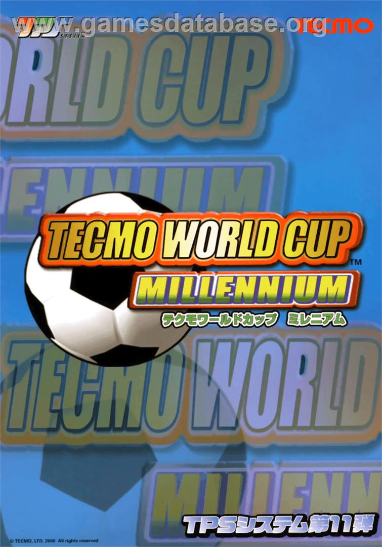 Tecmo World Cup Millennium - Arcade - Artwork - Advert