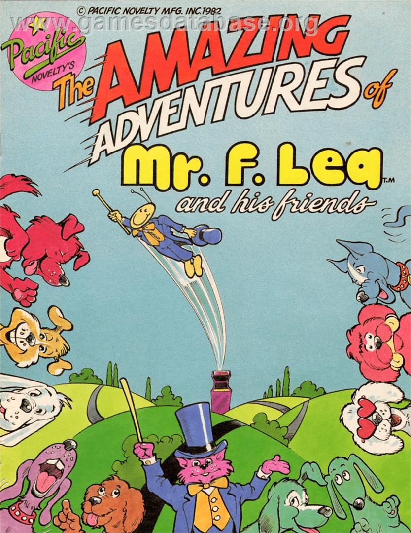 The Amazing Adventures of Mr. F. Lea - Arcade - Artwork - Advert