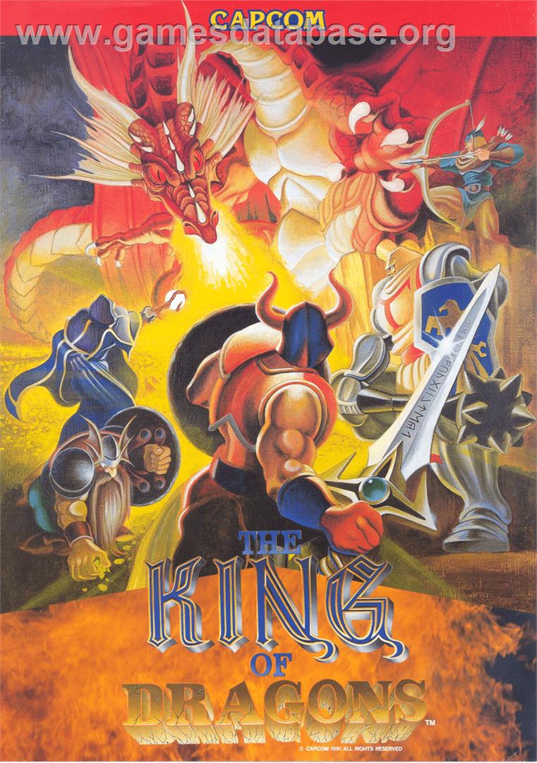 The King of Dragons - Arcade - Artwork - Advert