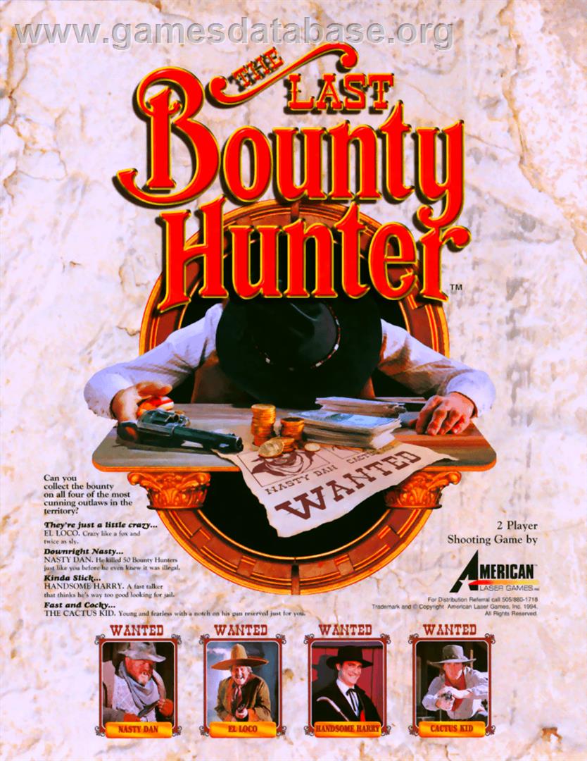 The Last Bounty Hunter v0.06 - Arcade - Artwork - Advert