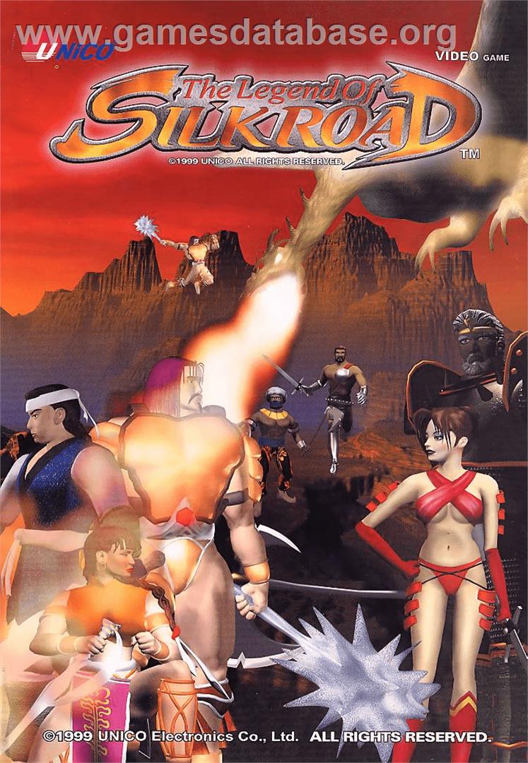 The Legend of Silkroad - Arcade - Artwork - Advert