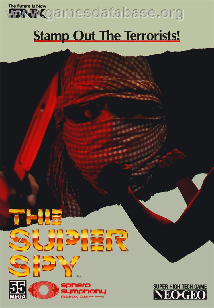 The Super Spy - Arcade - Artwork - Advert