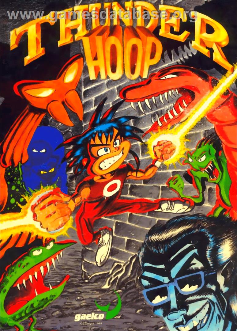 Thunder Hoop - Arcade - Artwork - Advert