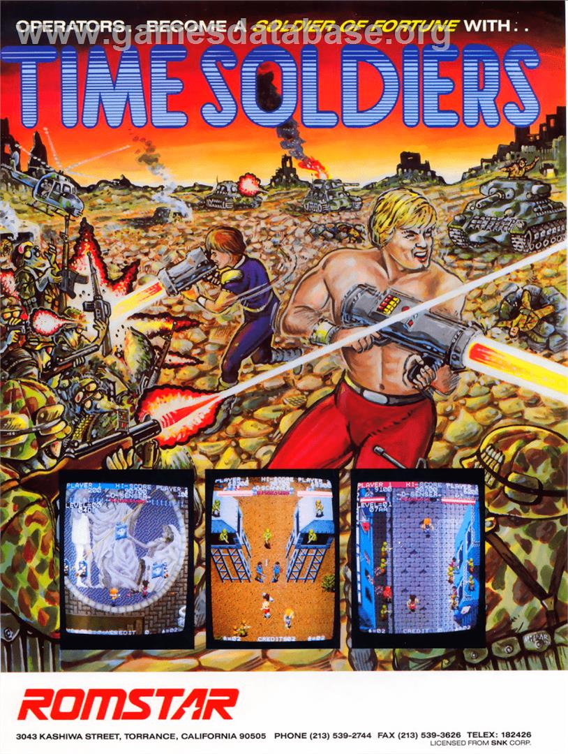 Time Soldiers - Commodore 64 - Artwork - Advert
