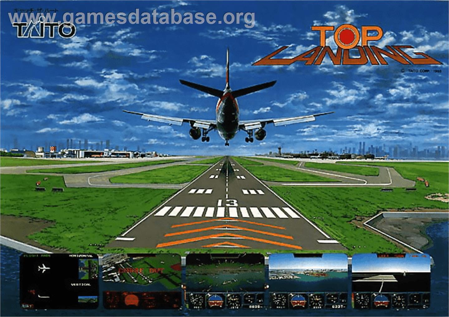 Top Landing - Arcade - Artwork - Advert