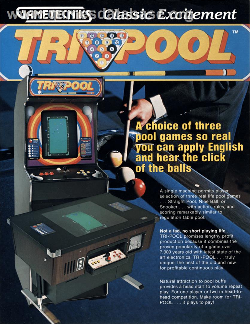 Tri-Pool - Arcade - Artwork - Advert