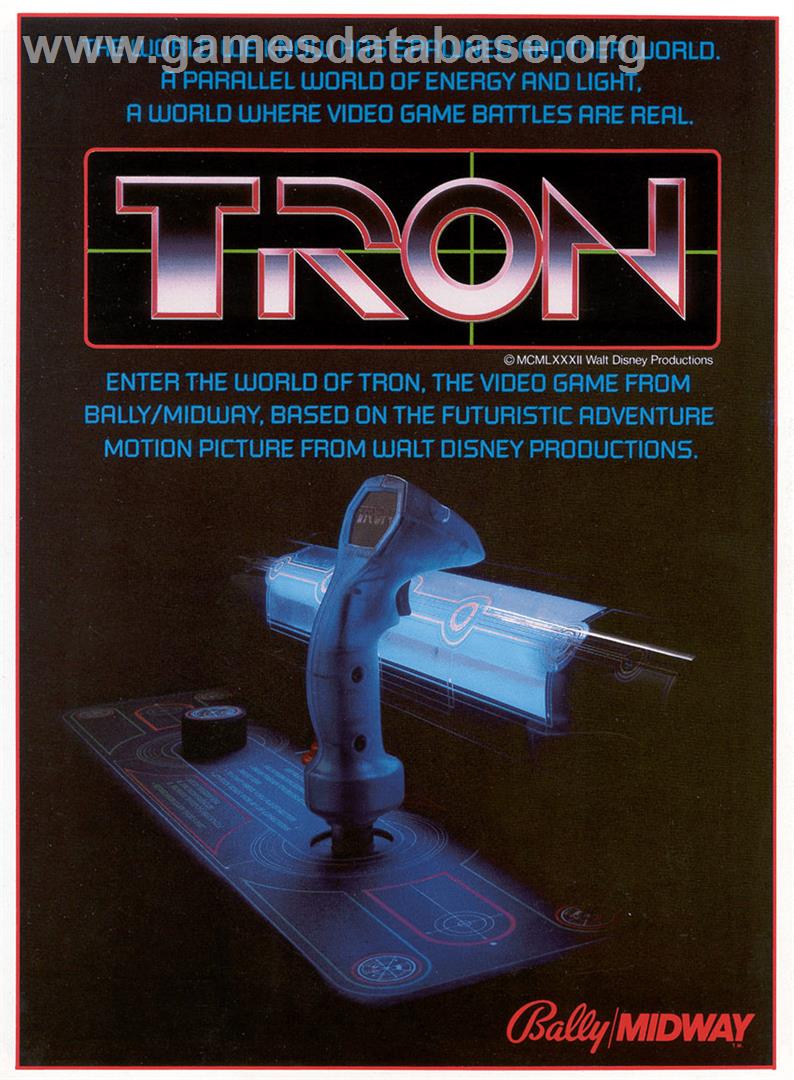 Tron - Arcade - Artwork - Advert