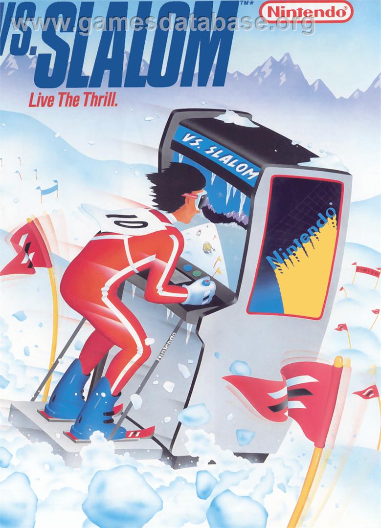 Vs. Slalom - Arcade - Artwork - Advert