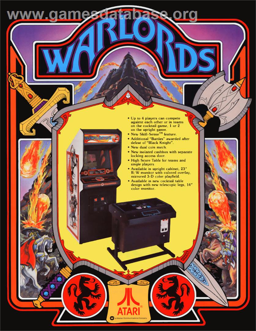 Warlords - Atari 2600 - Artwork - Advert