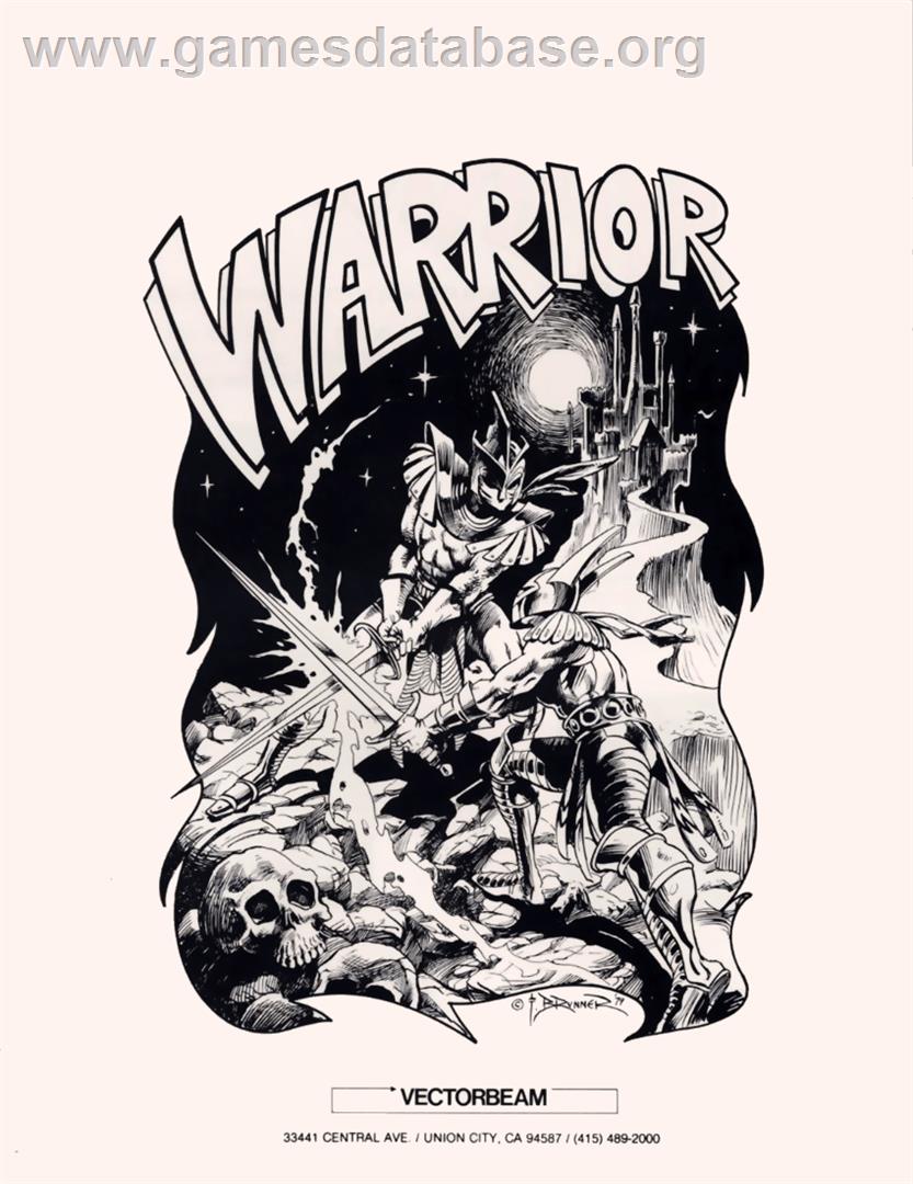 Warrior - Arcade - Artwork - Advert