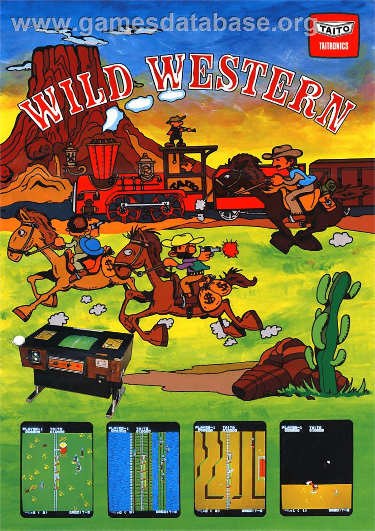 Wild Western - Arcade - Artwork - Advert