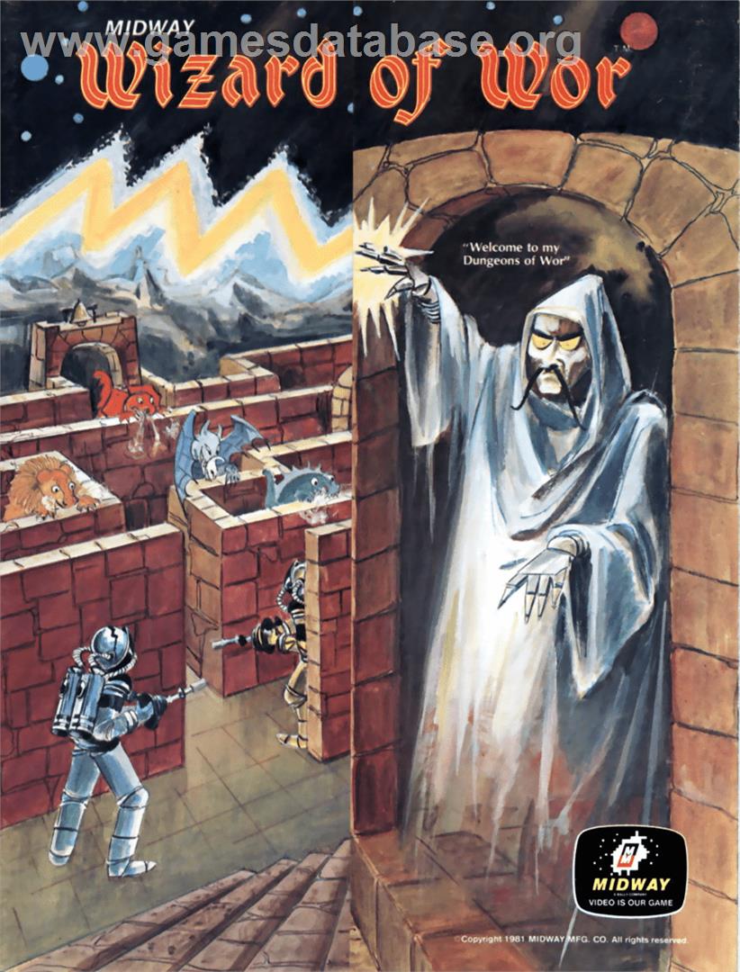 Wizard of Wor - Atari 8-bit - Artwork - Advert