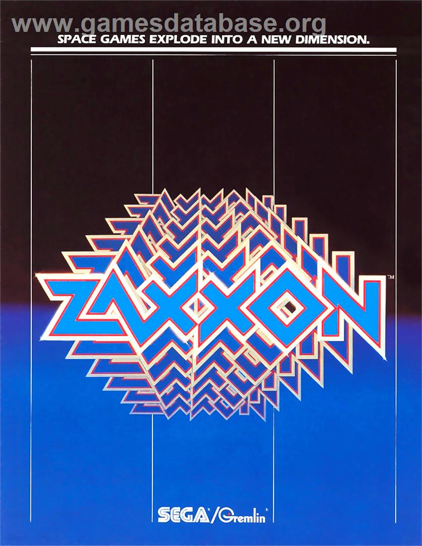 Zaxxon - Atari 8-bit - Artwork - Advert