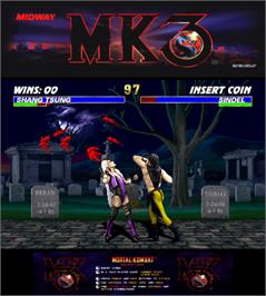 Artwork for Mortal Kombat 3.
