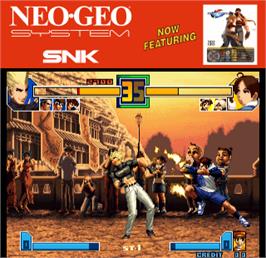 Artwork for The King of Fighters 2001.