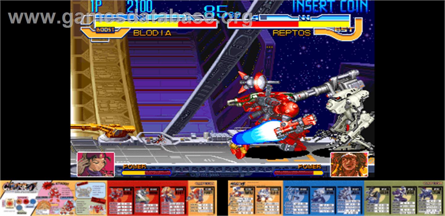 Cyberbots: Fullmetal Madness - Arcade - Artwork - Artwork