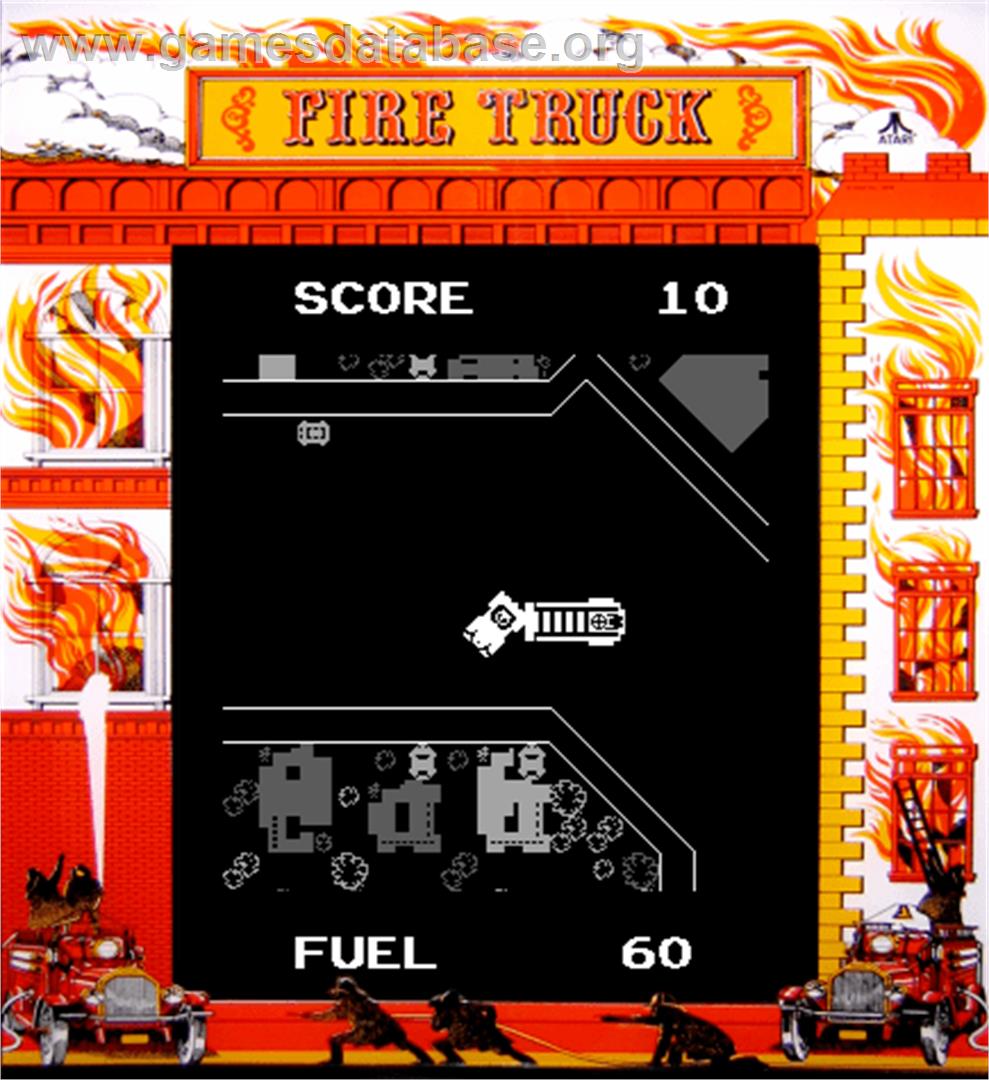 Fire Truck / Smokey Joe - Arcade - Artwork - Artwork
