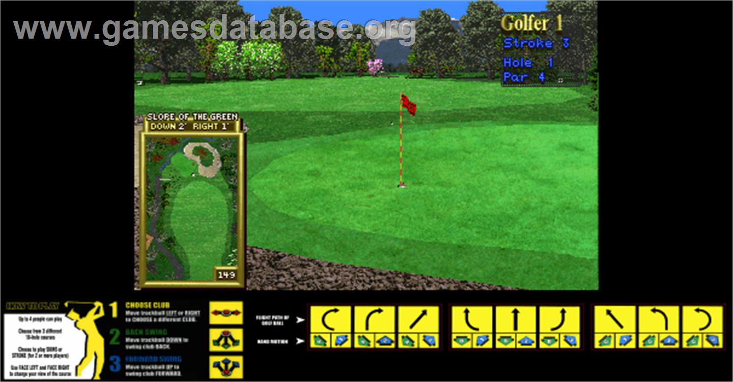 Golden Tee 3D Golf Tournament - Arcade - Artwork - Artwork