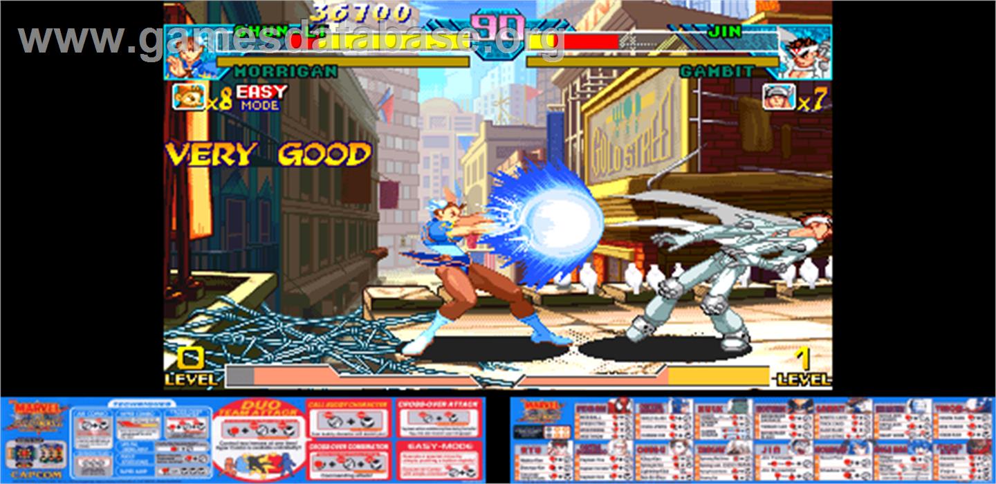 Marvel Vs. Capcom: Clash of Super Heroes - Arcade - Artwork - Artwork