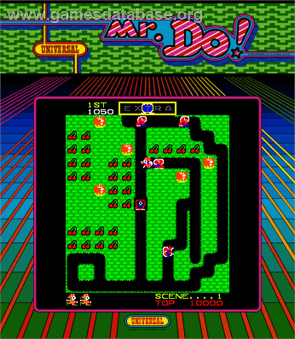 Mr. Do! - Arcade - Artwork - Artwork