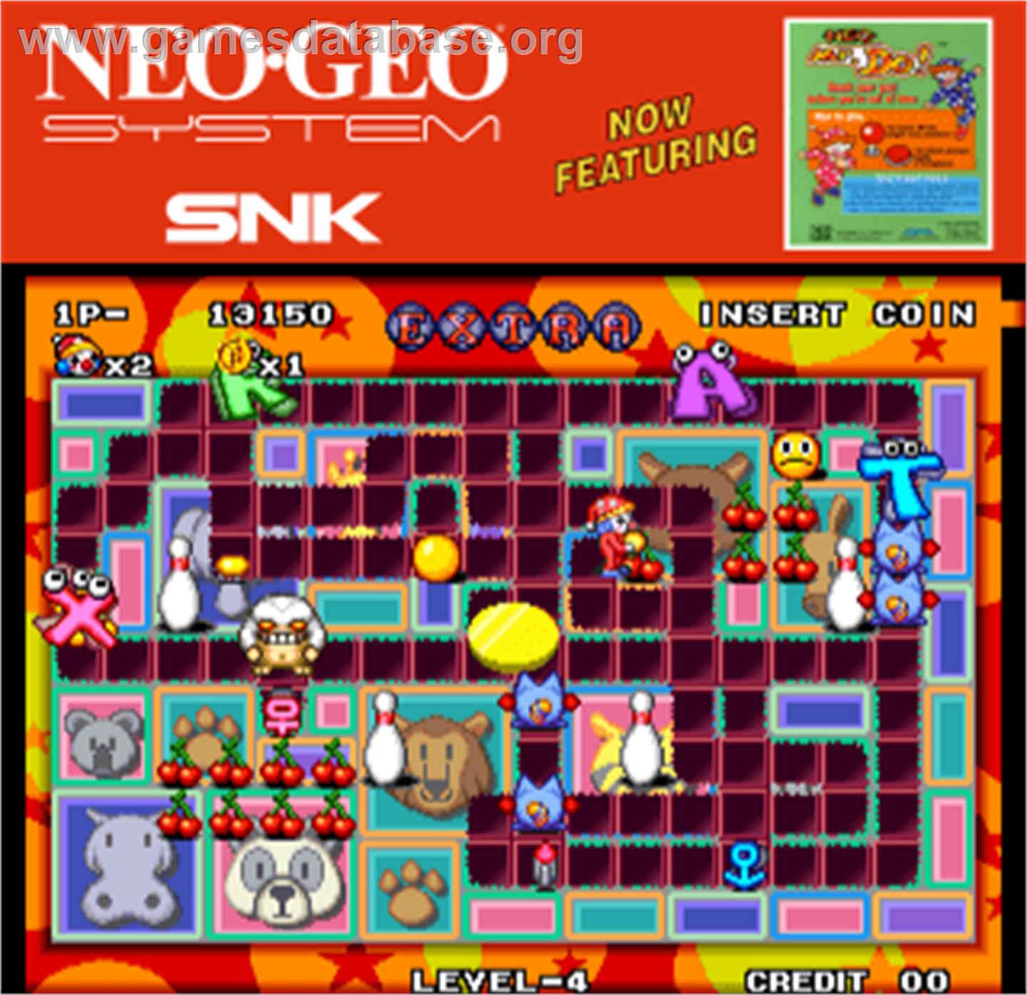 Neo Mr. Do! - Arcade - Artwork - Artwork