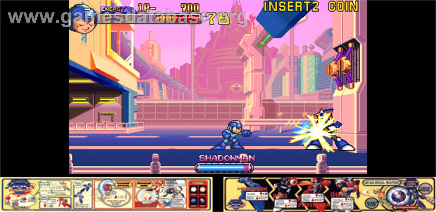 Rockman 2: The Power Fighters - Arcade - Artwork - Artwork