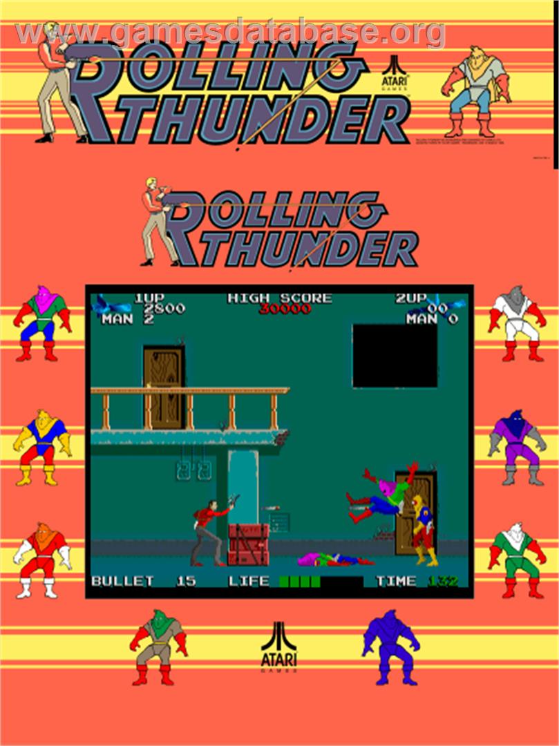 Rolling Thunder - Arcade - Artwork - Artwork