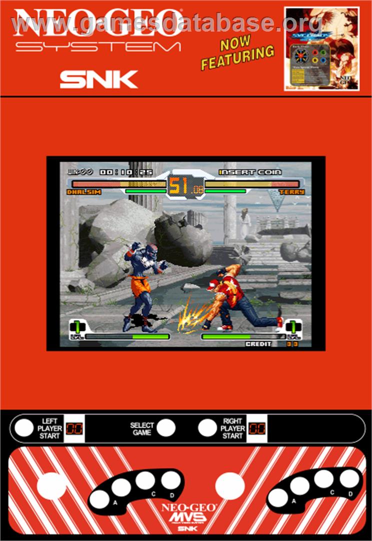 SNK vs. Capcom - SVC Chaos Plus - Arcade - Artwork - Artwork