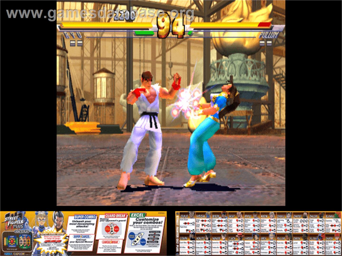 Street Fighter EX 2 Plus - Arcade - Artwork - Artwork